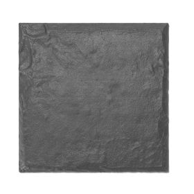 Decorative Stepping Stones with Stakes 4Pcs 15.5x15.5 in Walkway Pavers Grey