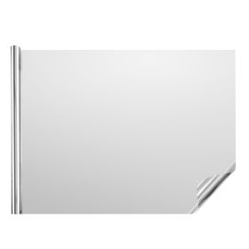 One Way Privacy Window Film Daytime Sticker Tint Self-Adhesive Silver